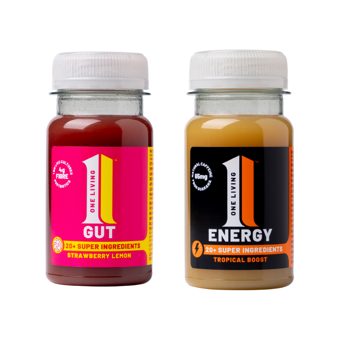 Health Shots | Energy & Gut Bundle | One Living®