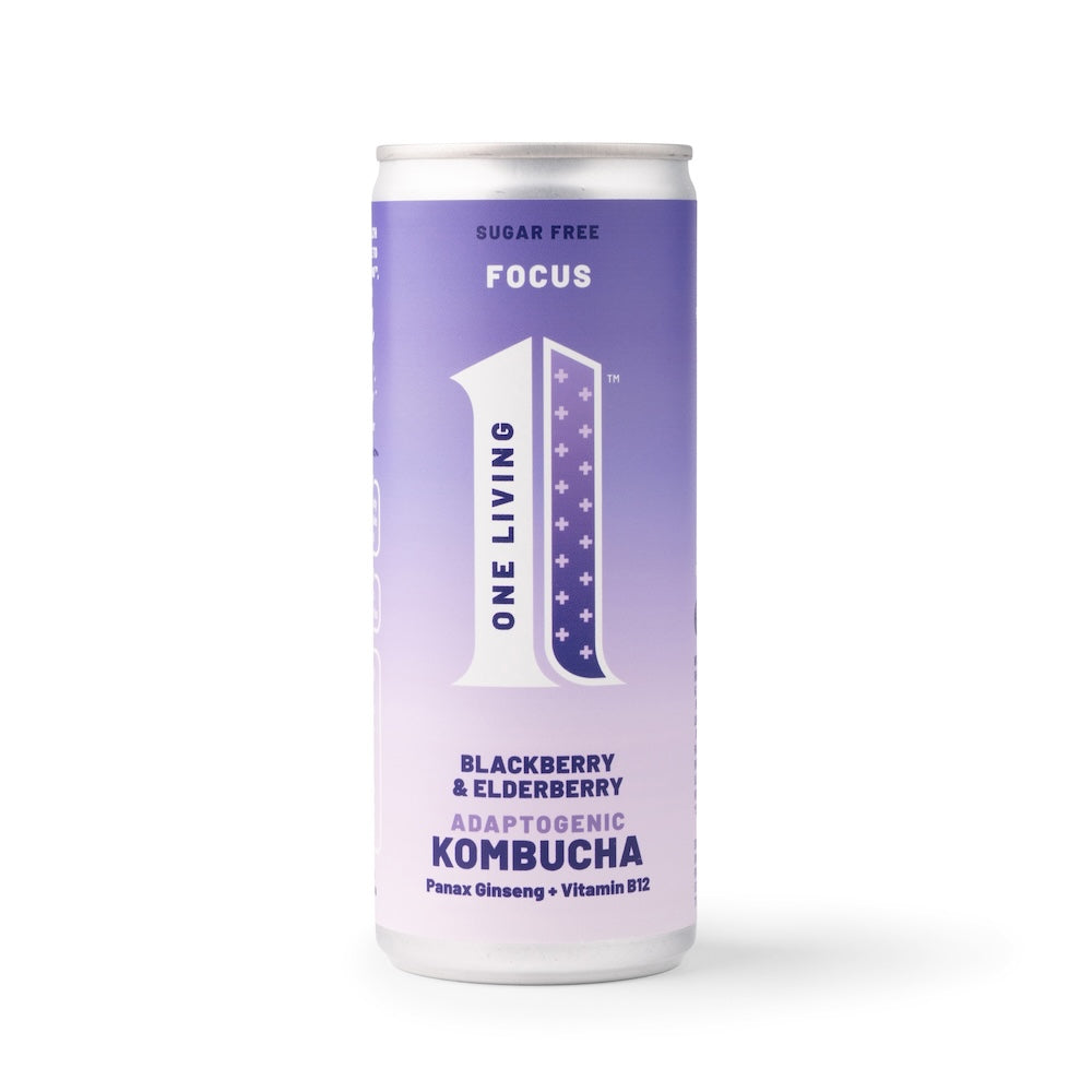 One Living Plus Focus - Blackberry & Elderberry